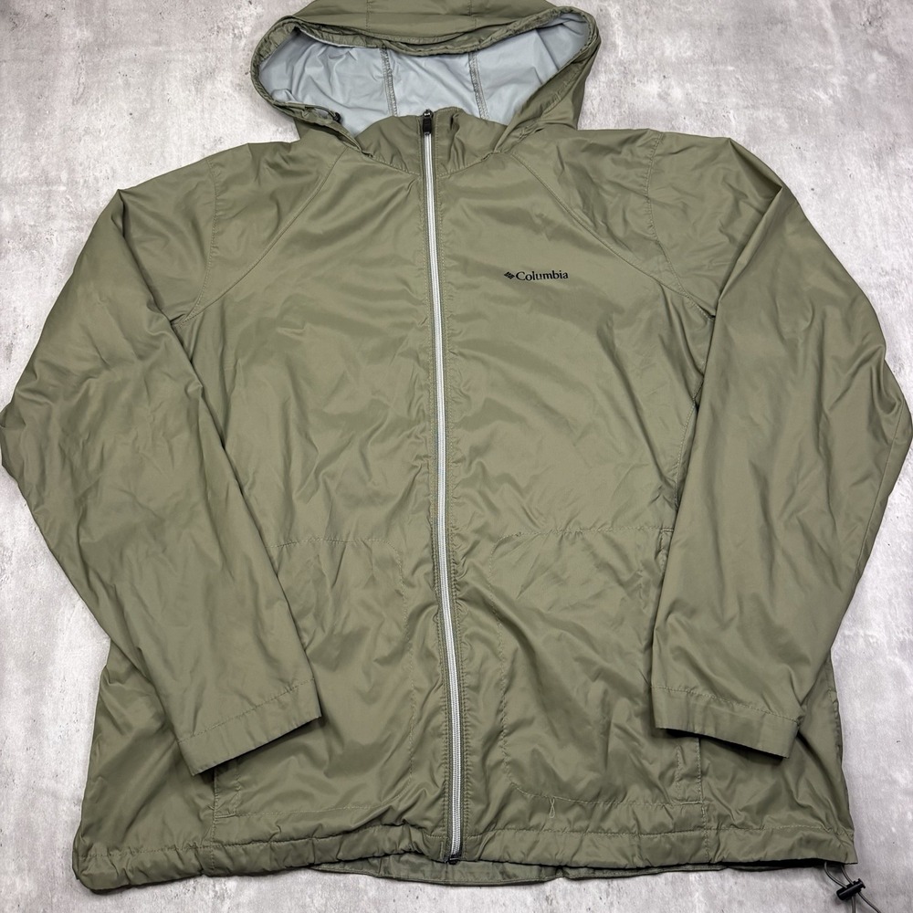 Columbia Sportswear Women’s Flash Forward Windbreaker Jacket Size 2X Green